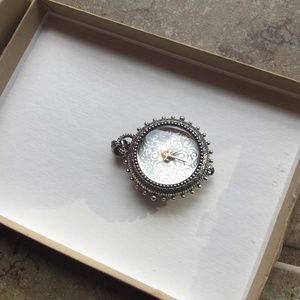 Barbara Bixby enhancer pendant time piece 925 18k